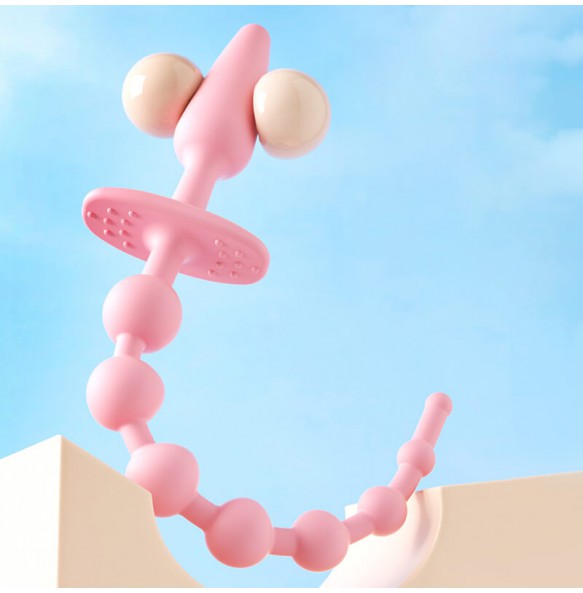 MizzZee - Double-Headed Pull-Bead Anal Plug